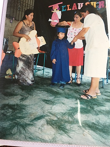 My graduation of preschool