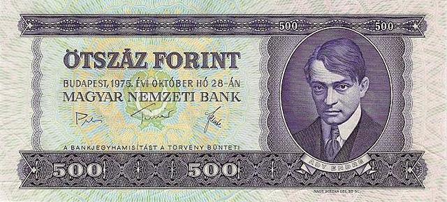 Forint bevezetése