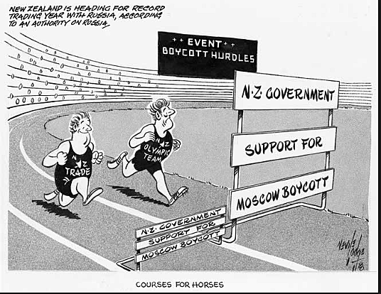 Moscow Olympics Boycott