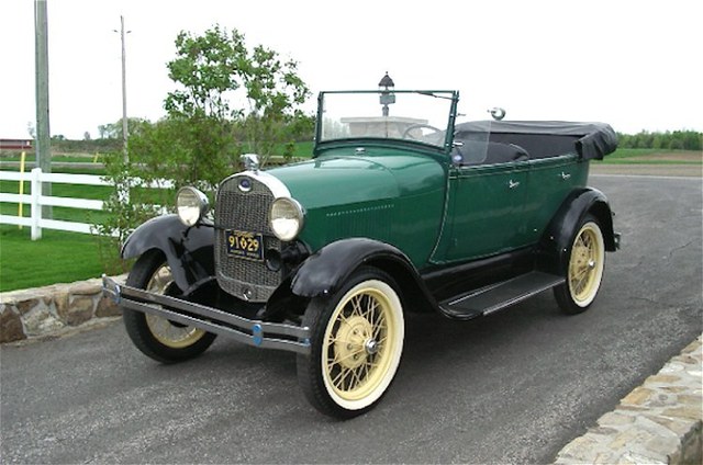 the first modle a was sold