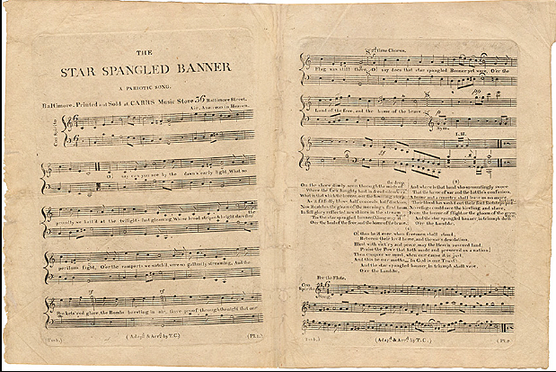 Star Spangled Banner Written