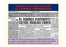 Acuerdo preferencial con el Mercado Común