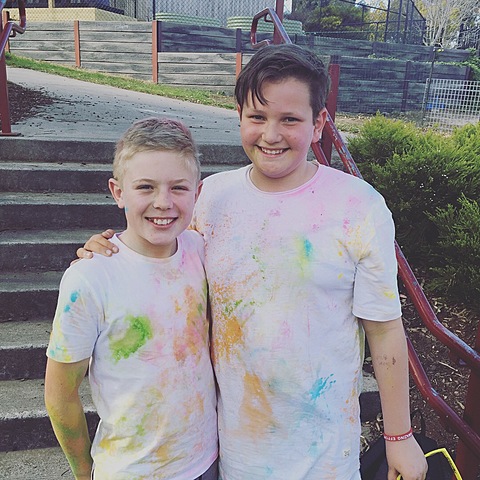 School Colour Fun Run