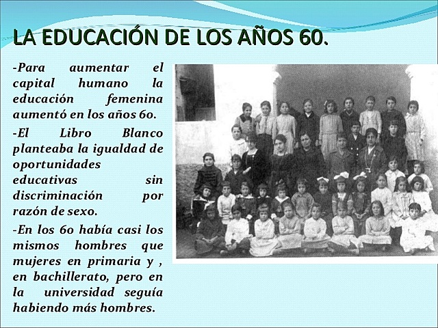 EDUCACIÓN EN COLOMBIA DÉCADA DE LOS 60