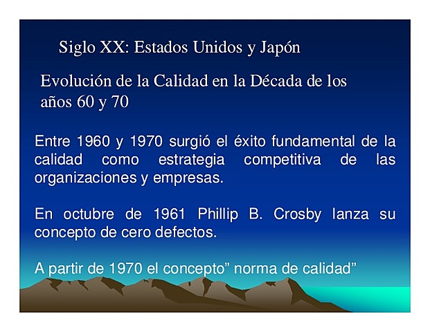 Etapa Década de los Setentas