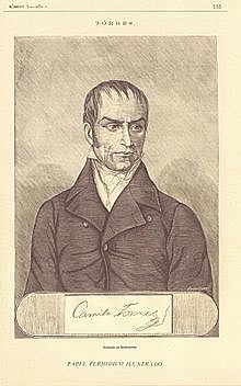 Eleccion presidencia de Camillo Torres