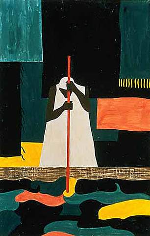 The Migration of the Negro Panel 57 Jacob Lawrence