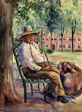 Brother Brown, Lois Mailou Jones