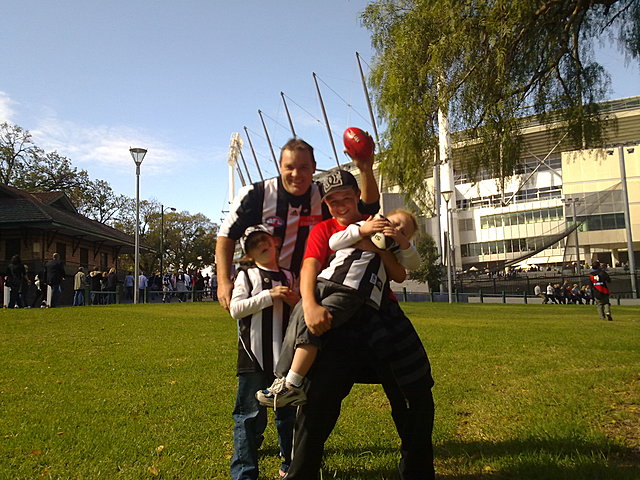 First time at the MCG