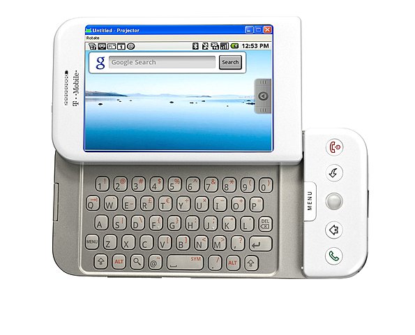 El primer movil con sistema operativo android