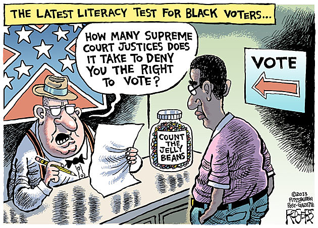 Supreme Court rules that literacy tests are constitutional