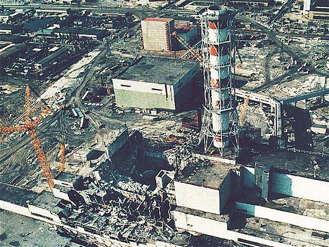 Catástrofe nuclear después del accidente de Chernobil