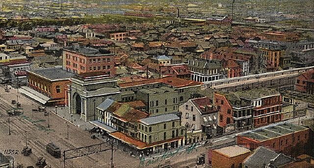 Estil Nova Orleans al barri d' Storyville