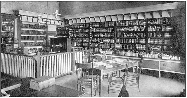 Interior of the Carnegie Library