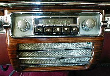 Las primeras radios para automóvil
