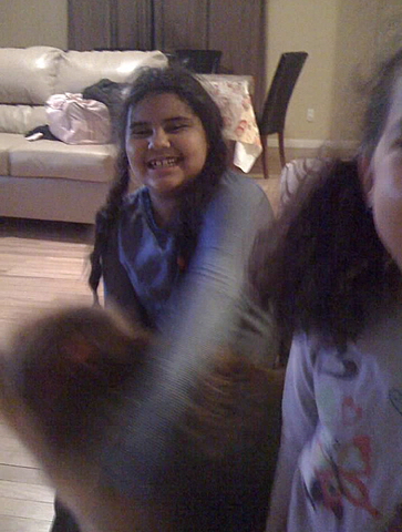 My first night in our new house