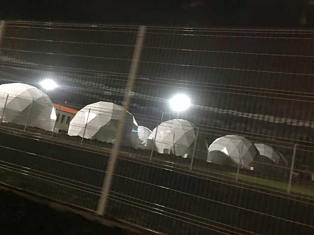 Nuevas instalaciones del campus (igloos)