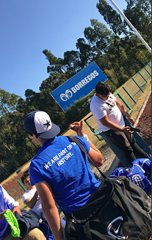 Primer juego con borregos