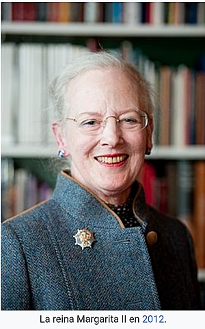 Margarita II accede al trono de Dinamarca