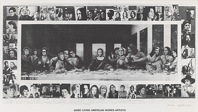 Some Living Women Artist/Last Supper (1972)