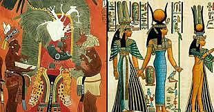 Egipcios y Mayas