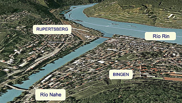 Fundación del monasterio en Rupertsberg