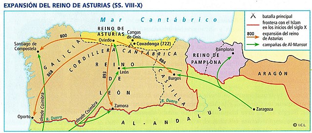 Batalla de Covadonga (Inicio del Reino de Asturias)