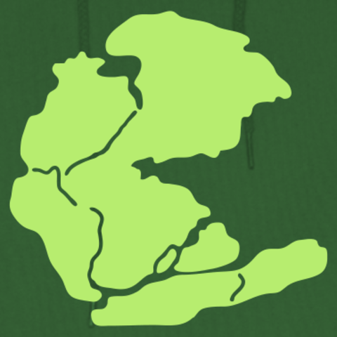 180 miljoner år sedan - Kontinenterna delar sig ifrån Pangea