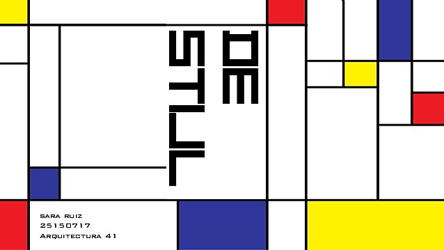 Movimiento De Stijl (Holanda)