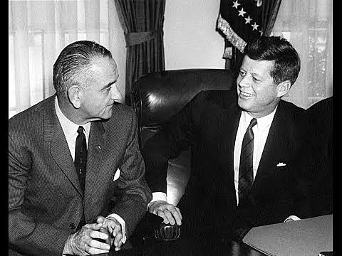 Pr. JFK was assassinated leading to the pr. of LBJ