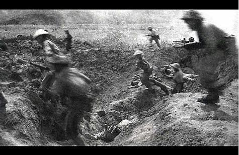 The Viet minh and Ho chi Minh defeat the French at Dien Bien Phu