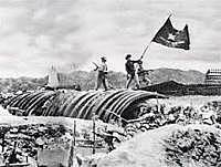 The Viet Minh and Ho Chi Minh defeat the french at Dien Bien Phu.