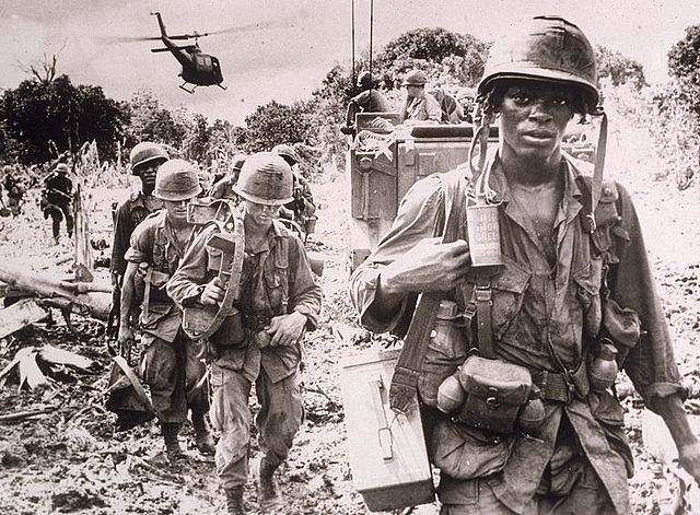 First combat troops arrive in Vietnam