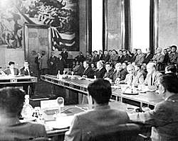 The Geneva Accords cause Vietnam to be split into North and South.