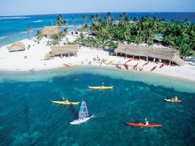 My trip to Belize with my dad when I was four years old.