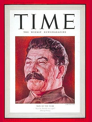 Stalin is named Time Magazine's "Persons of the Year"