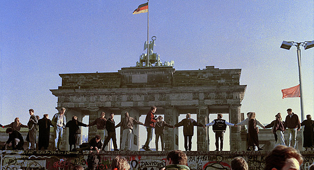 The reunification of East and West Germany was made official.  (Simple History, 2018)