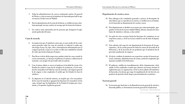 Decreto Arreglo de la administración de la hacienda pública.