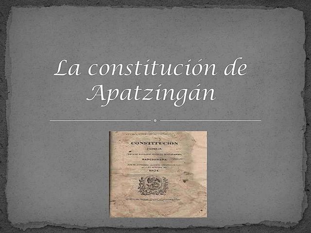 Constitución de Apatzingan