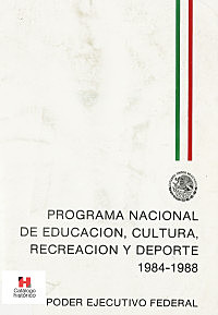 Presentación del Programa Nacional de Educación, Recreación, Cultura y Deporte