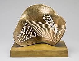 "Stringed Figure" by Henry Moore