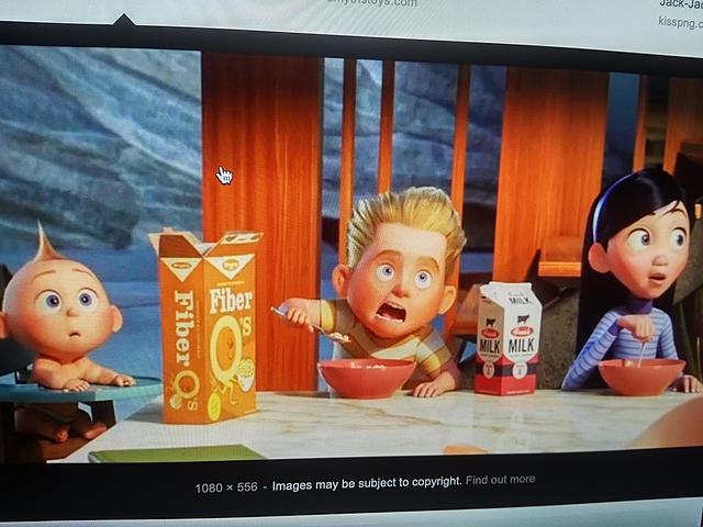 Dash, Chance, Violet, Jack Jack