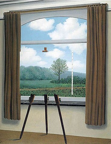 "The Human Condition" by René Magritte.