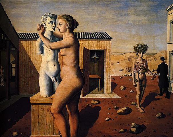 "Pygmallion" by Paul Delvaux