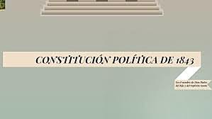 Constitución de 1843