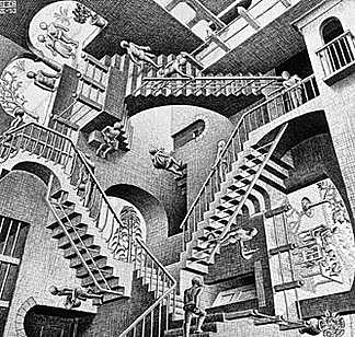 Relativity - M.C. Escher