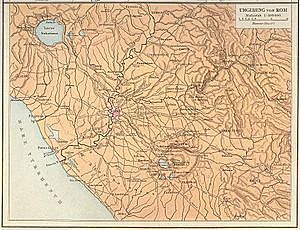 La batalla de monte Algido
