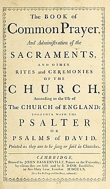 THE PRAYER BOOK BY THOMAS CRANMER