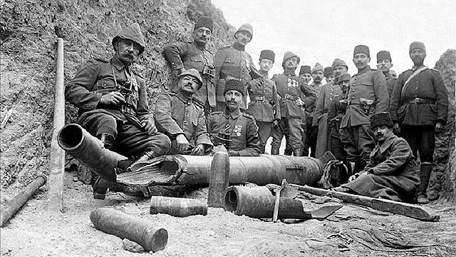 The battle of Gallipoli