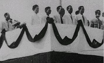 Vietnam declares independence from France, but neither France nor the United States recognize Vietnam as a separate nation.